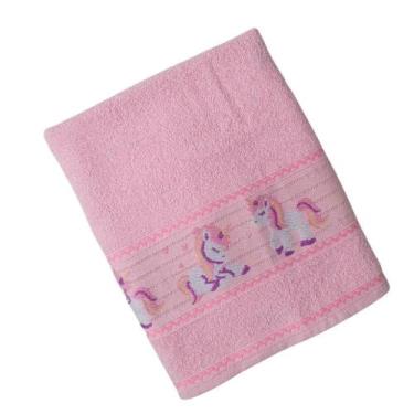 Imagem de Toalha de Banho Infantil 100 Algodão - OLINDA, unicornio