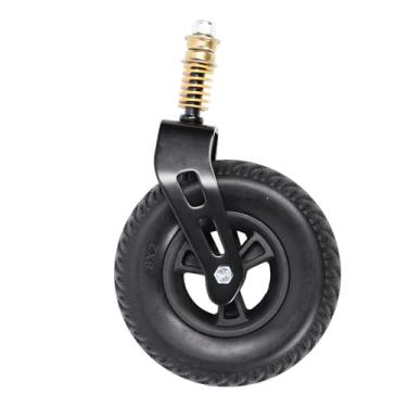 Imagem de Roda Dianteira para Cadeira de Rodas de 8 Polegadas, Substituição do Rodízio Dianteiro Universal Antiderrapante para Carrinho de Compras Walker, Carrinhos de Compras de Scooter,
