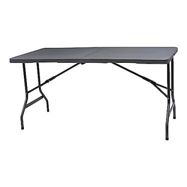 Imagem de Iceberg 65457 Indestrutível Too Bifold Resina Tabela Dobragem 60W x 30d x 29h Carvão, carvão vegetal