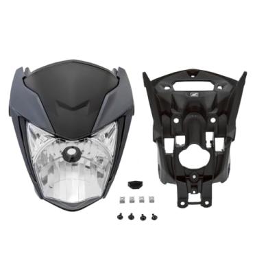 Imagem de Kit Frente Completa Farol Aranha Honda Cg Titan 160 2022 A 2024 Todas Cores(Cinza Metálico)
