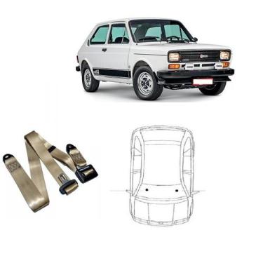 Imagem de Cinto de Segurança estático de 3 pontos dianteiro Fiat 147 - Dialp, Be