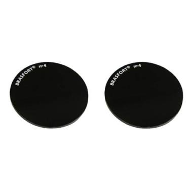 Imagem de Lente de Soldador Escura T4 2 Unidades para Proteção - 8560 - BRASFORT