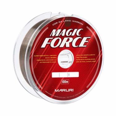 Imagem de Linha de Pesca Monofilamento Magic Force 100m 0,50mm 17kg - Maruri