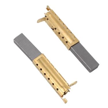 Imagem de 2 PCS Máquina de Lavar Escova de Carbono do Motor Com Inserção de Reposição Direta Restaura o Conjunto de Funções do Motor de 2 Escovas de Carbono para Compatibilidade Versátil