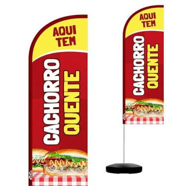 Imagem de Wind Banner Completo 2,10m Cachorro Quente