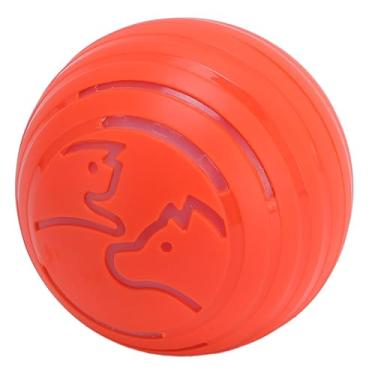 Imagem de Luocute Brinquedos de Bola de Cachorro Interativos Inteligentes Reduzem o Tédio Elétrico Elétrico Recarregável como Movimentado Automático Pets Bouning Ball para Gatos (Laranja)