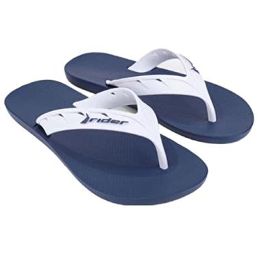 Imagem de Chinelo de dedo, Street, Rider, Masculino, 41/42, AZUL/BRANCO
