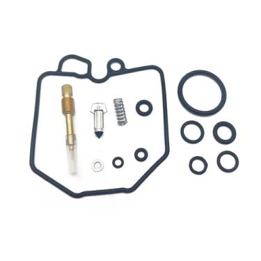 Imagem de Kit de reparo de carburador Parafuso de ar de junta de válvula de agulha compatível com CX650C GL650 Silver Wing 650 1983 CX GL 650 C I (1 conjunto)