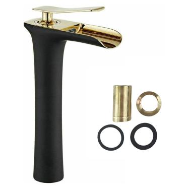 Imagem de Torneira Cascata Banheiro Monocomando Luxo Misturador
