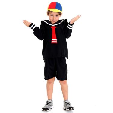 Imagem de Fantasia Infantil - Quico - Tamanho M (6 A 8 Anos) - 22112 - Sulamericana