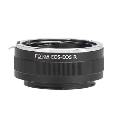 Imagem de FocusFoto Anel adaptador de montagem para lente Canon EOS EF EF-S para câmera sem espelho EOS R RF-Mount, compatível com câmera Canon R3 R5 R5C R6 Mark II R7 R10 RP