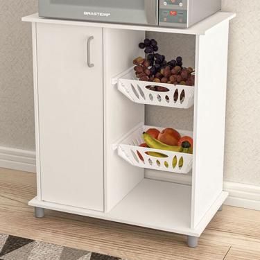 Imagem de Armário De Cozinha Para Micro-ondas Com Fruteira Planaltina 1