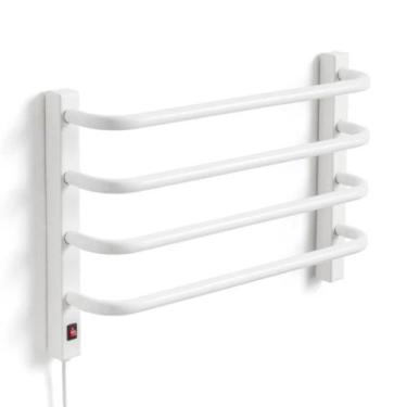 Imagem de Toalheiro Térmico Flape Branco Para 1 Toalha - Esquerdo 110
