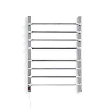 Imagem de Toalheiro Térmico Flape Cromado Para 2 Toalhas Esquerdo 220