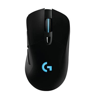 Imagem de Logitech Mouse para jogos G703 Lightspeed com compatibilidade de carregamento sem fio POWERPLAY, preto