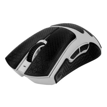 Imagem de TALONGAMES Fita antiderrapante para mouse, versão ultra, compatível com Razer DeathAdder V4 Pro/V3 Pro, mouse para jogos, absorção de suor de palma, fino de 0,5 mm, cortado para ajustar, fácil de