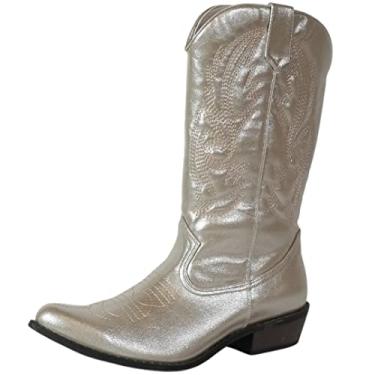 Imagem de Coconuts by Matisse Bota feminina gaúcha, Platino metálico, 38