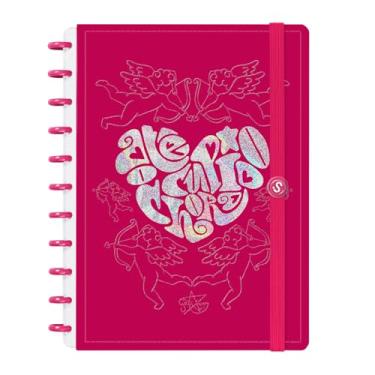 Imagem de Caderno De Disco Inteligente Iscool Gabi Saiury Cupido Pink G