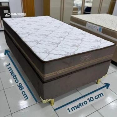 Imagem de Cama Solteiro Solteirão molas ensacadas Conjunto box Solteirão cama + 
