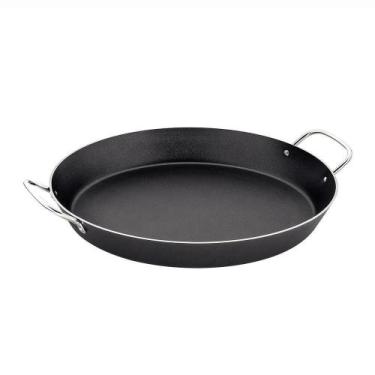 Imagem de Frigideira Paellera Loreto Paella Alumínio Antiaderente Grafite 38 Cm 