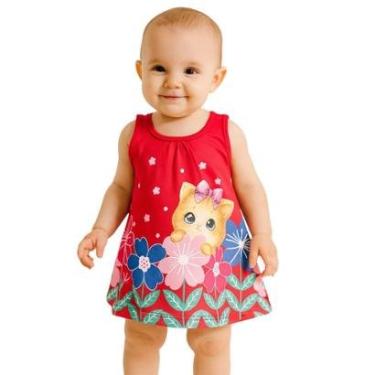 Imagem de Vestido Regata Estampado Bebê Menina Kyly-Feminino