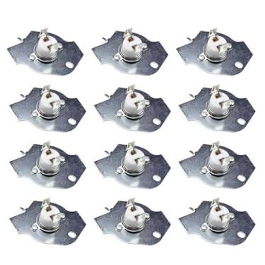 Imagem de 12 peças de fusíveis térmicos temperatura máxima resistente 352F 3977394 3977393 Apto para secador de roupas Kenmore 1106012990 11060012000