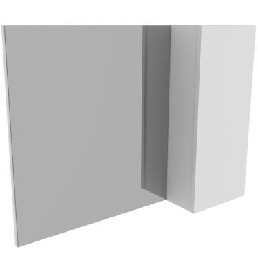 Imagem de Espelheira para Banheiro 80 cm com 1 Porta Marina