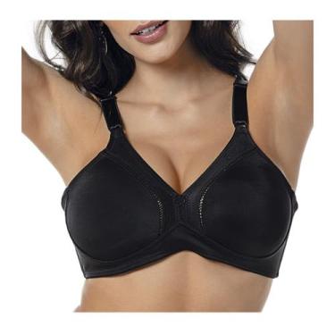 Imagem de Sutiã DeMillus Gallard Control 078908 Reforçado Até 54, 48, Preto