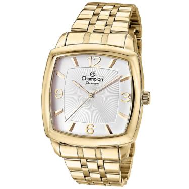 Imagem de Relógio CHAMPION feminino quadrado dourado CN28740H
