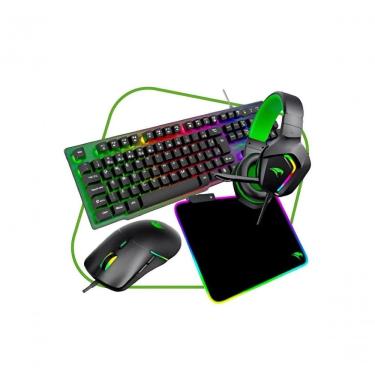 Imagem de Kit Gamer Viper Pro Naja Headset, Teclado, Mouse E Mousepad