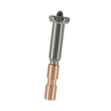 Imagem de Generic Aquecedor de cerâmica para impressora 3D para Hotend, bico de aço temperado de 0,4 mm, peça de reposição resistente, tubo de garganta de cobre para 3
