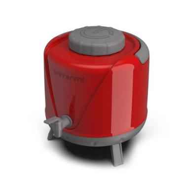 Imagem de Botijão Garrafa Térmica Arezzo 5L Torneira p/ Água Chá Suco Café - Uni