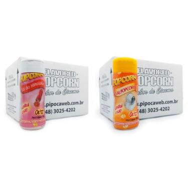 Imagem de Temperos Para Pipoca Cx 24Un - Sal Do Himalaia E Sal Popcorn - Flavore