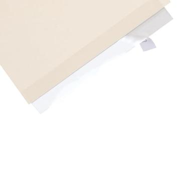 Imagem de tabbies Protetor de borda para pasta de arquivos, protetor transparente para borda da lombada, 5 cm L x 28 cm A, 100 por pacote (68387)