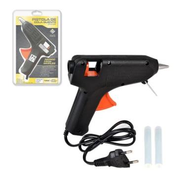 Imagem de Pistola Cola Quente Grande 15w Bivolt + 2 Bastões de Cola - HOUSETOOLS