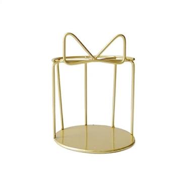 Imagem de Suporte de bolo à tarde, chá, sobremesa, pão, bolo, expositor, prateleiras, decoração de festa de casamento, festa de aniversário, prato de bolo, doces, cupcake, sobremesa, prateleiras (cor: dourado