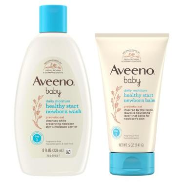 Imagem de Aveeno Baby Healthy Start - Kit com Sabonete Líquido (240ml) e Bálsamo