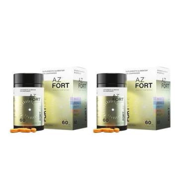 Imagem de Kit 2 Fort Polivitamínico A-z 60 Comprimidos - Fortlife