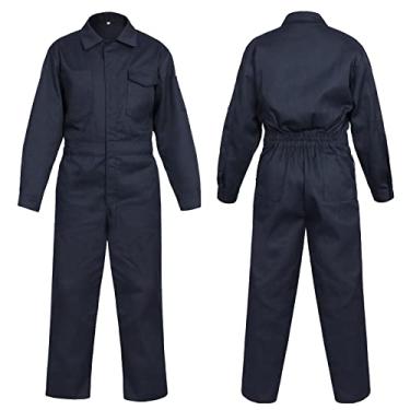 Imagem de Ficlwigkis Michael Myers Costume for Adult,Halloween Horror Killer Cosplay Michael Myers Jumpsuit Coveralls with Knife Props (Black, 3X-Large)