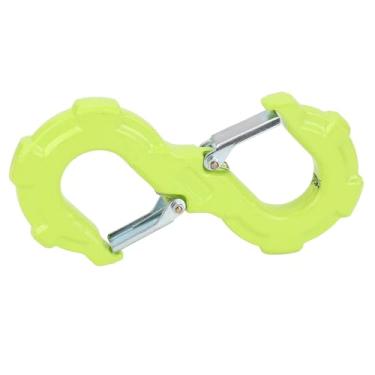 Imagem de Luqeeg Gancho de guincho portátil em forma de S, manilha de reboque de carga de 2,993 kg, manilha rápida de guincho resistente com liberação de conexão rápida para caminhões, trailers, veículos