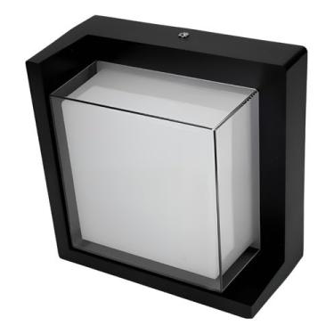 Imagem de Kit 12 Arandela Sauna 8w Quadrada Prova D'agua Vapor Moderna