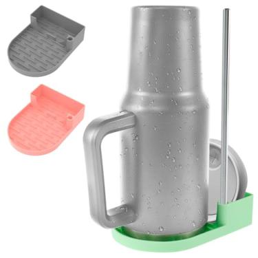 Imagem de LCZNXJJY 3 peças escorredor de garrafa de água, secador de silicone para garrafas, suporte de secagem de copo de viagem antiderrapante, escorredor de garrafa de secagem rápida, acessórios de cozinha