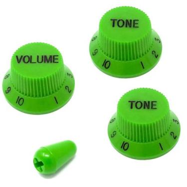 Imagem de Botões de controle de guitarra Vintage Forge Green para Fender Strat