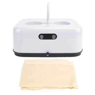 Imagem de Aramox Mini Secador de Roupas Portáteis, Máquina de Secagem Elétrica Compacta Com de Circulação de Ar Quente, Eficiência Energética para Casa, Viagem (Branco)