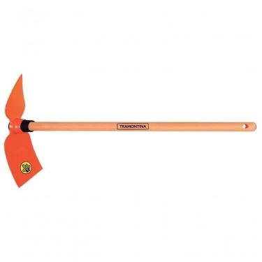 Imagem de Sacho Coração Tramontina Em Aço Com Cabo De Madeira 60cm