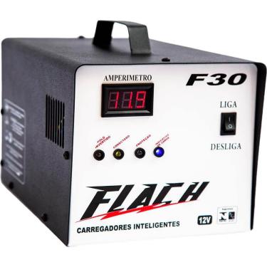 Imagem de Carregador De Bateria 30A/12V - Bivolt - Automático - F30 - Flach