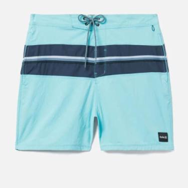 Imagem de Hurley MBS0010710H44733IN Bermuda Boêmia Sessions 40,64 cm Azul Glaze / 83 Azul Glaze 83 pol