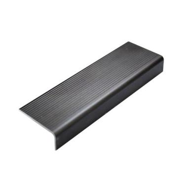 Imagem de Cantoneira Autocolante em Alumínio Para Degrau Escada 34mm x 14mm - Ho