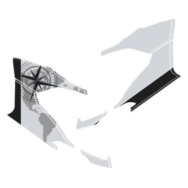 Imagem de Adesivo S1000 XR 2017/18 Compatível com Farol Resinado para Motociclet