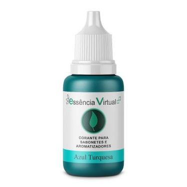 Imagem de Corante Cosmético Líquido Azul Turquesa - 100ml - Essência Virtual